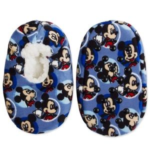 2/$15 Disney MickeyMouse Infant Boys Slipper Socks